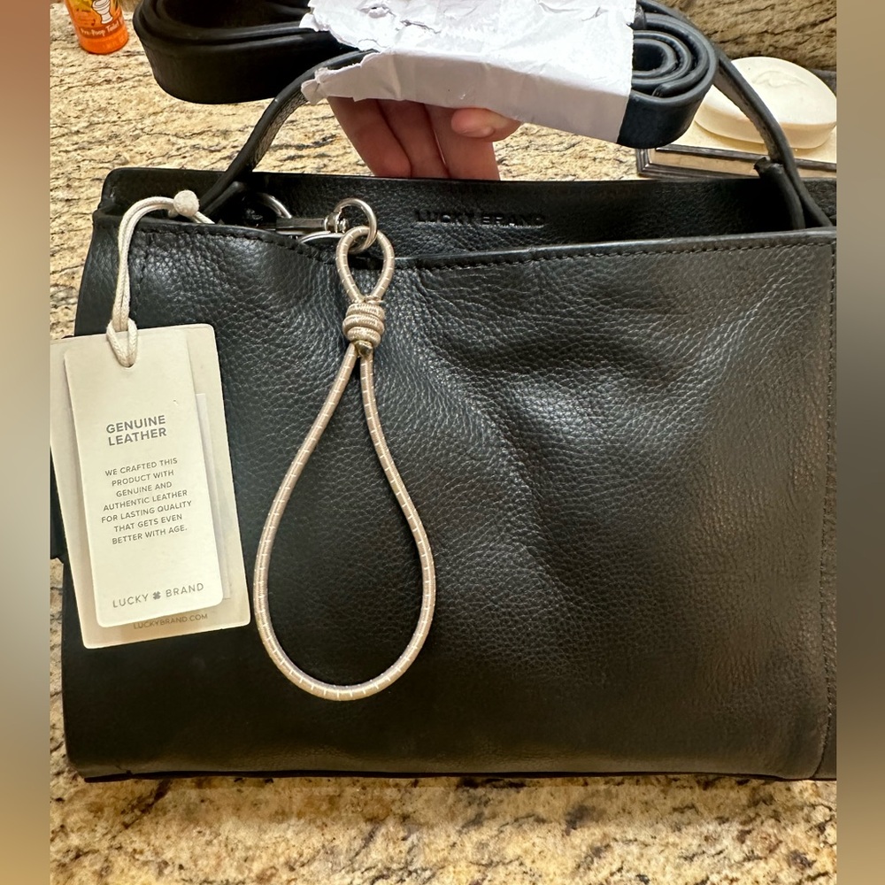 Lucky Brand Leather Crossbody Bag